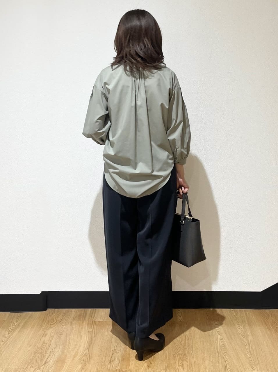 ayaさんの「Reflect｜【透けない】フルレングスワイドストレートパンツ」を使ったコーディネート