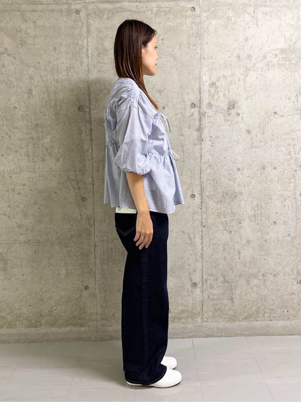 YUMIさんの「Dessin｜本革バレル型ショルダーバッグ」を使ったコーディネート