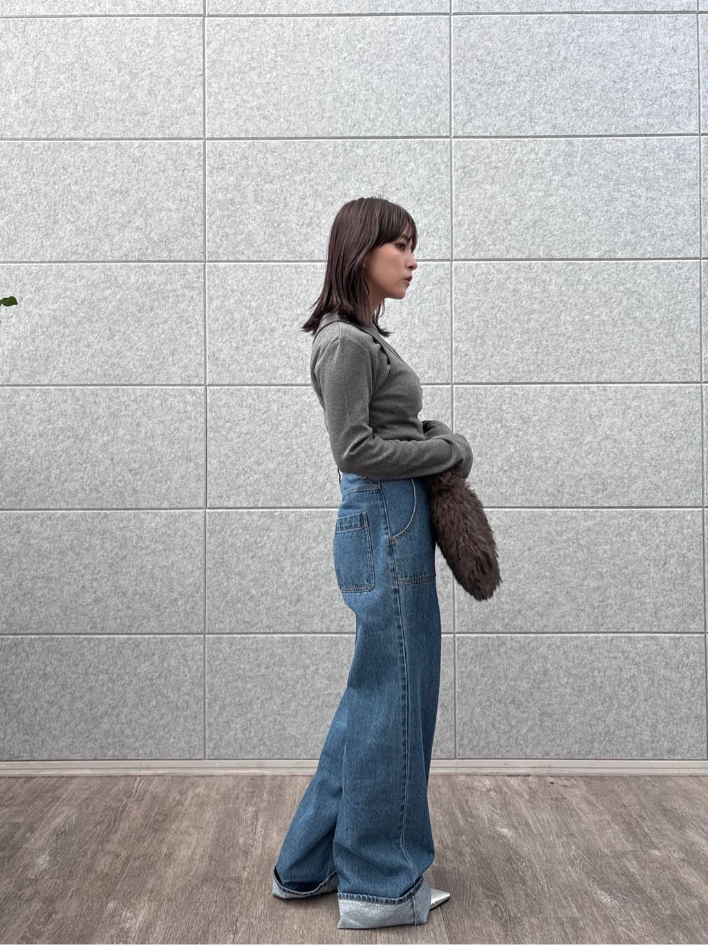 erikaさんの「INDIVI｜タンクレイヤーフライスカットソー」を使ったコーディネート