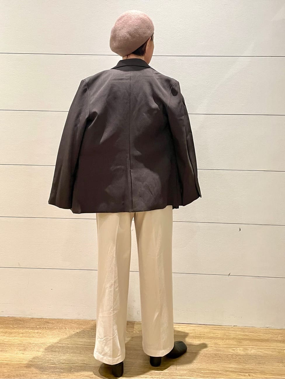 Ryoさんの「THE SHOP TK｜【今羽織るなら】ダブルブレストジャケット【セットアップ可/洗える】」を使ったコーディネート