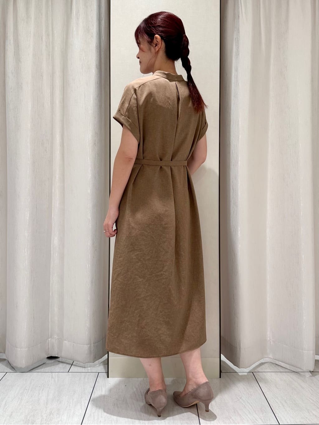 komiさんの「UNTITLED｜【UV/はっ水】リラククールワンピース」を使ったコーディネート