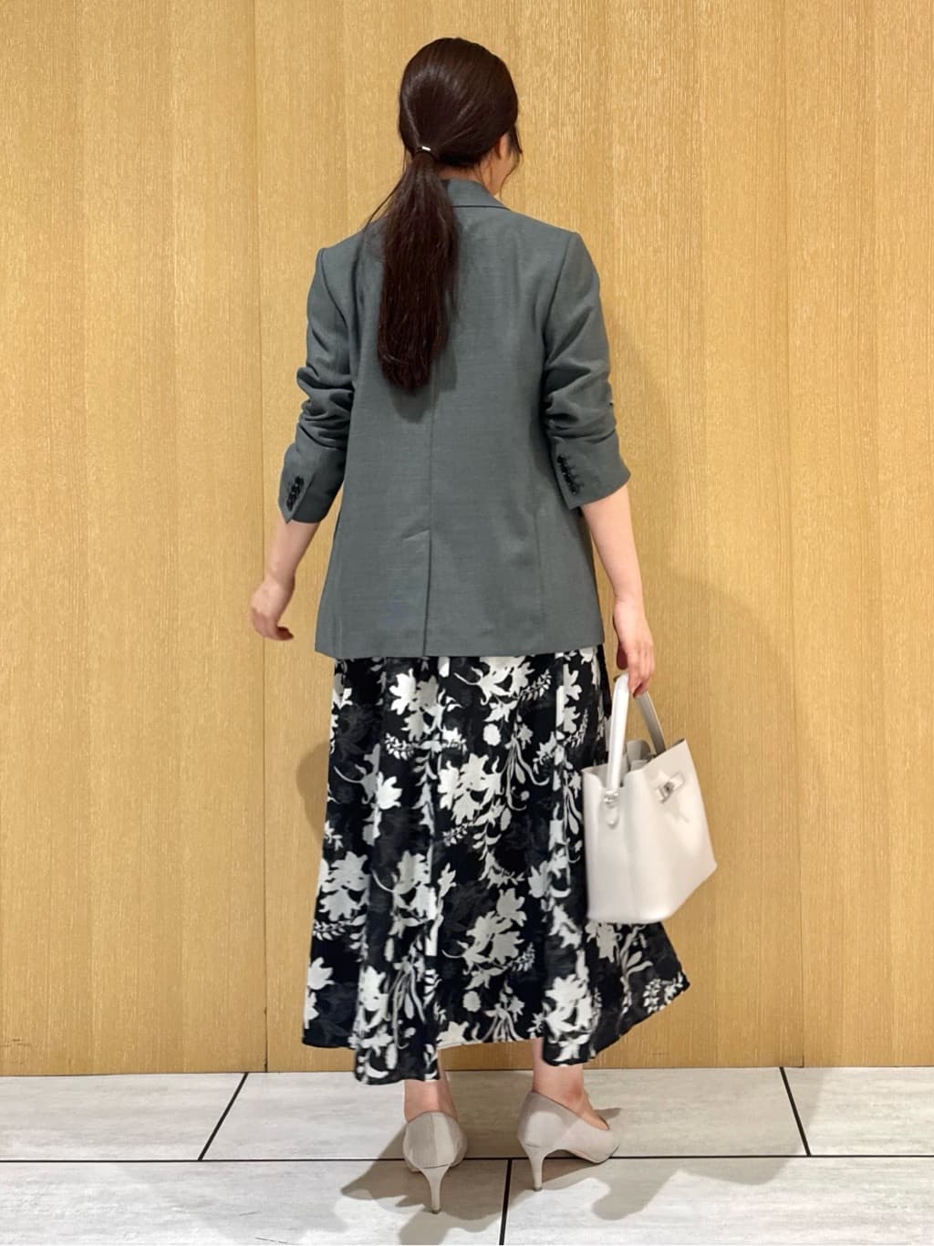 nanaさんの「UNTITLED｜【セットアップ可】ウールライク ダブルブレストジャケット」を使ったコーディネート