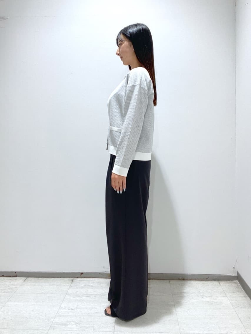 meiさんの「INDIVI｜【インナーとしても活躍！】シンプルTシャツ」を使ったコーディネート