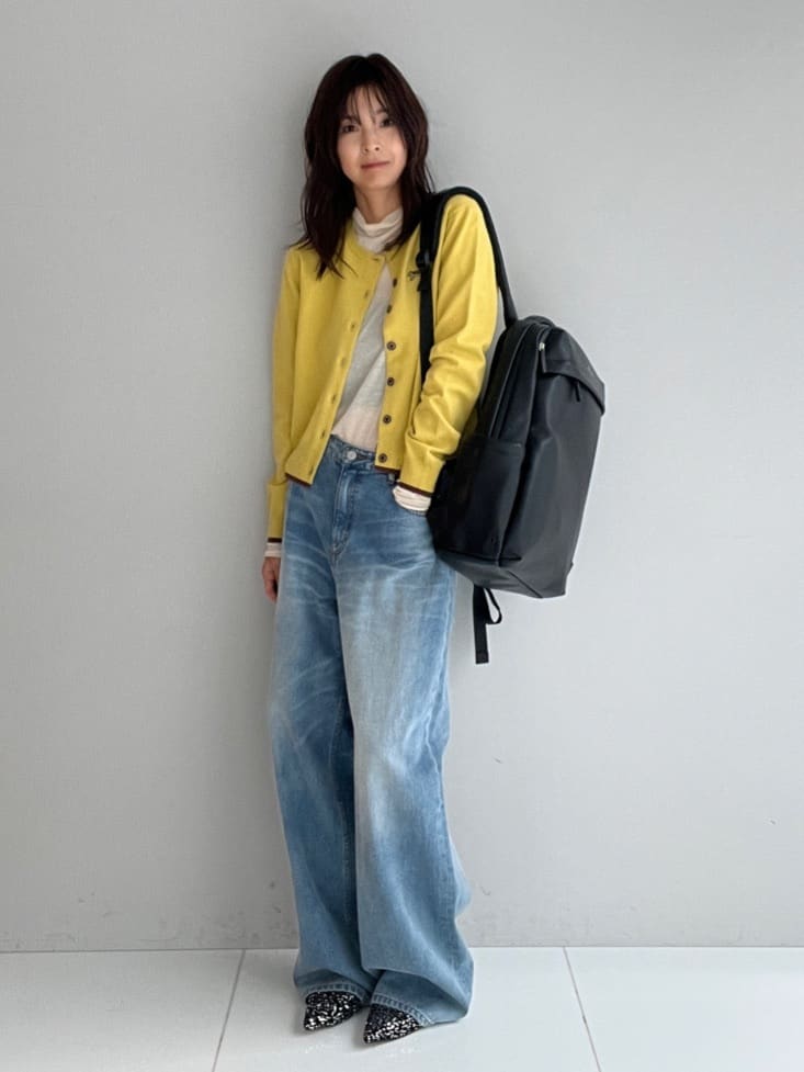 misaさんの「DRESSTERIOR｜【シアー素材】シアータートルトップス」を使ったコーディネート
