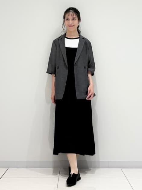 kayoさんの「INDIVI｜ライトダブルジャケット」を使ったコーディネート