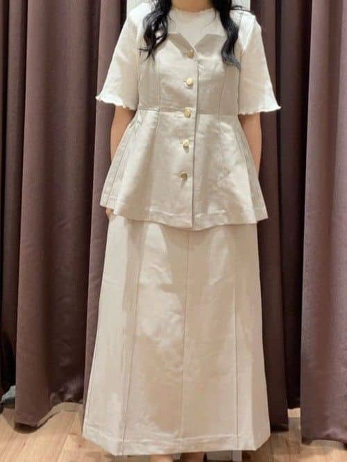みちゃさんの「grove｜【カセット服】主役級キャミビスチェ」を使ったコーディネート
