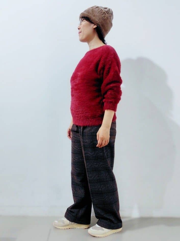 kodamaさんの「THE SHOP TK｜前後で印象が変わる ドッキングノーカラージャケット」を使ったコーディネート