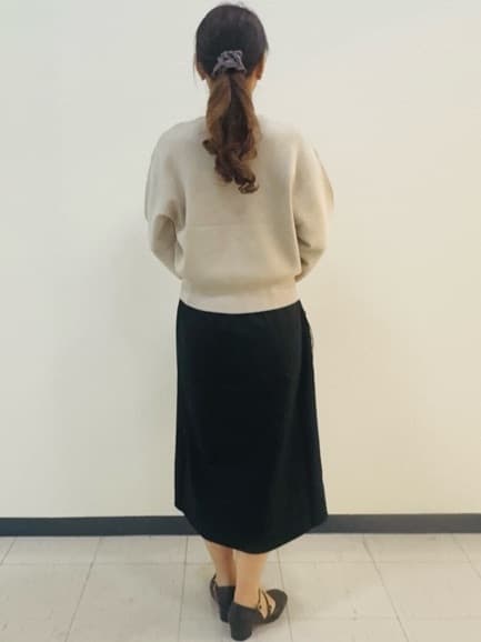 ⭐︎Eimi⭐︎さんの「Reflect｜【一枚で着映える◎／セットアップ可】ニット&times;タフタドッキングワンピース」を使ったコーディネート