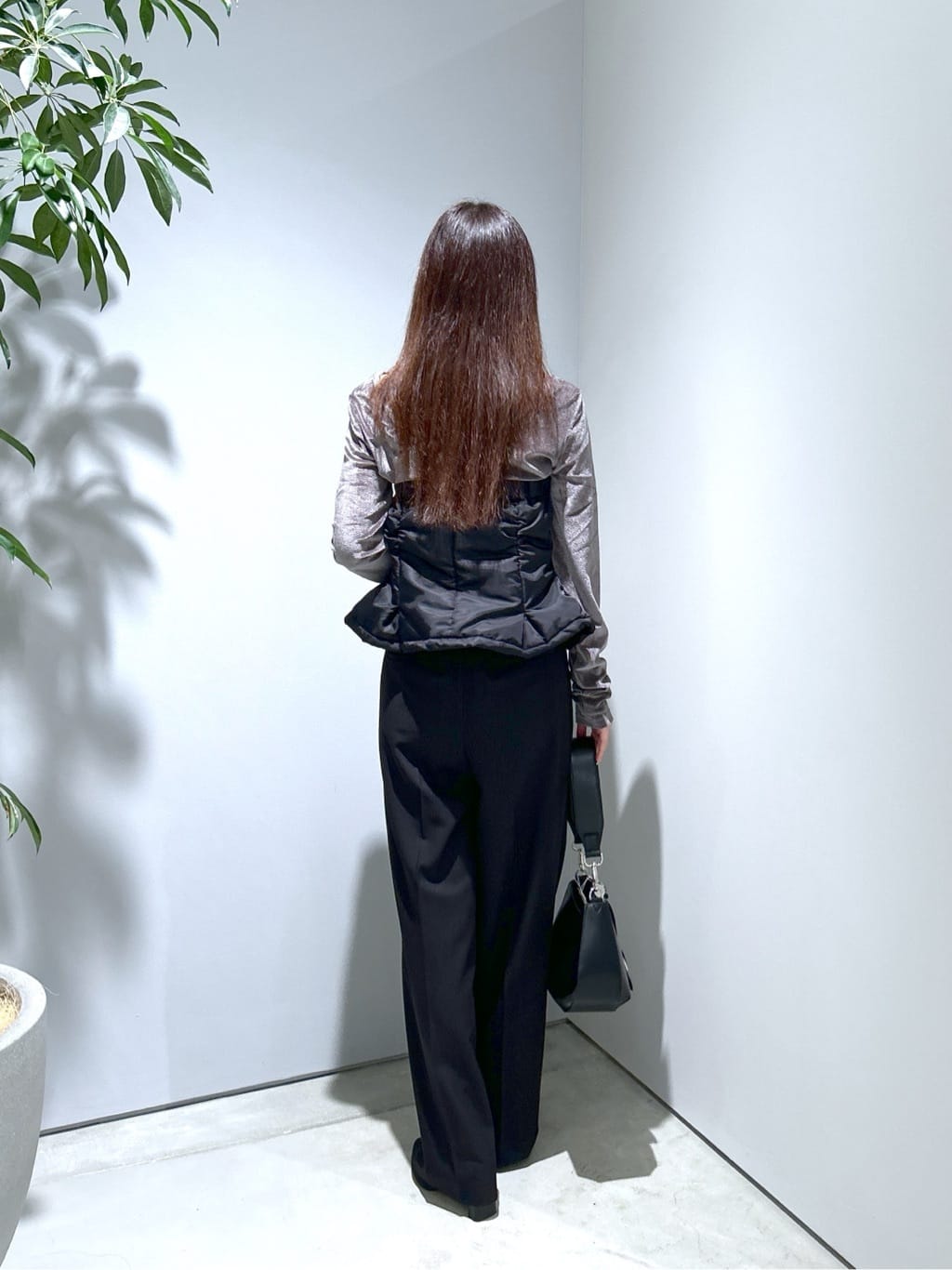 Renoさんの「INDIVI｜Timeless｜モードスラックス」を使ったコーディネート