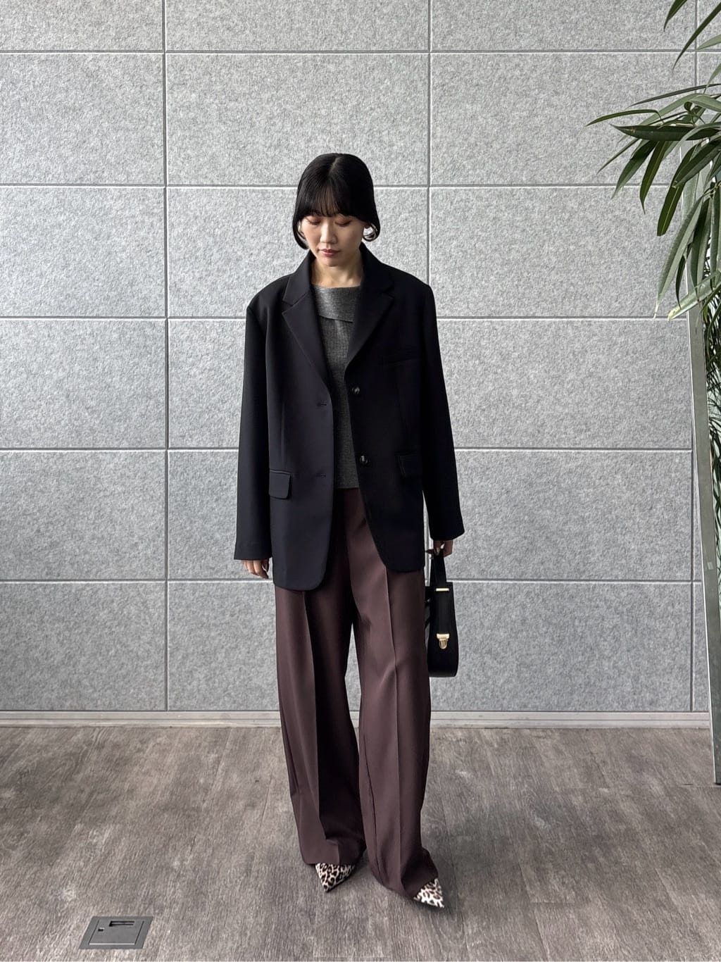 rinaさんの「INDIVI｜【再入荷】アシメオフショルニット」を使ったコーディネート