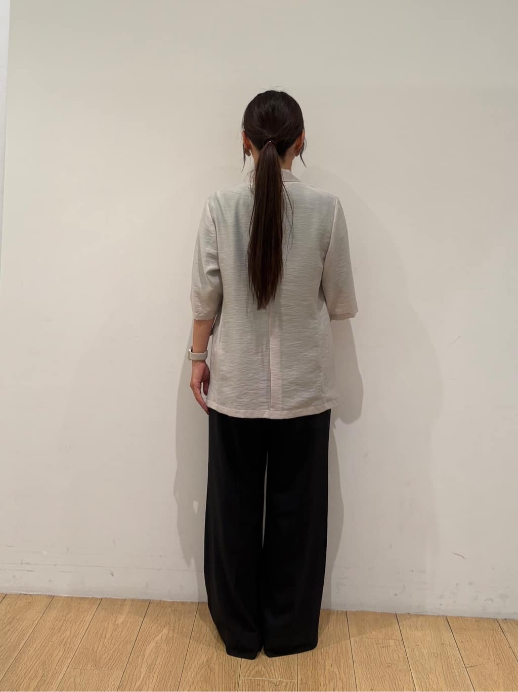 maiさんの「INDIVI｜ライトダブルジャケット」を使ったコーディネート