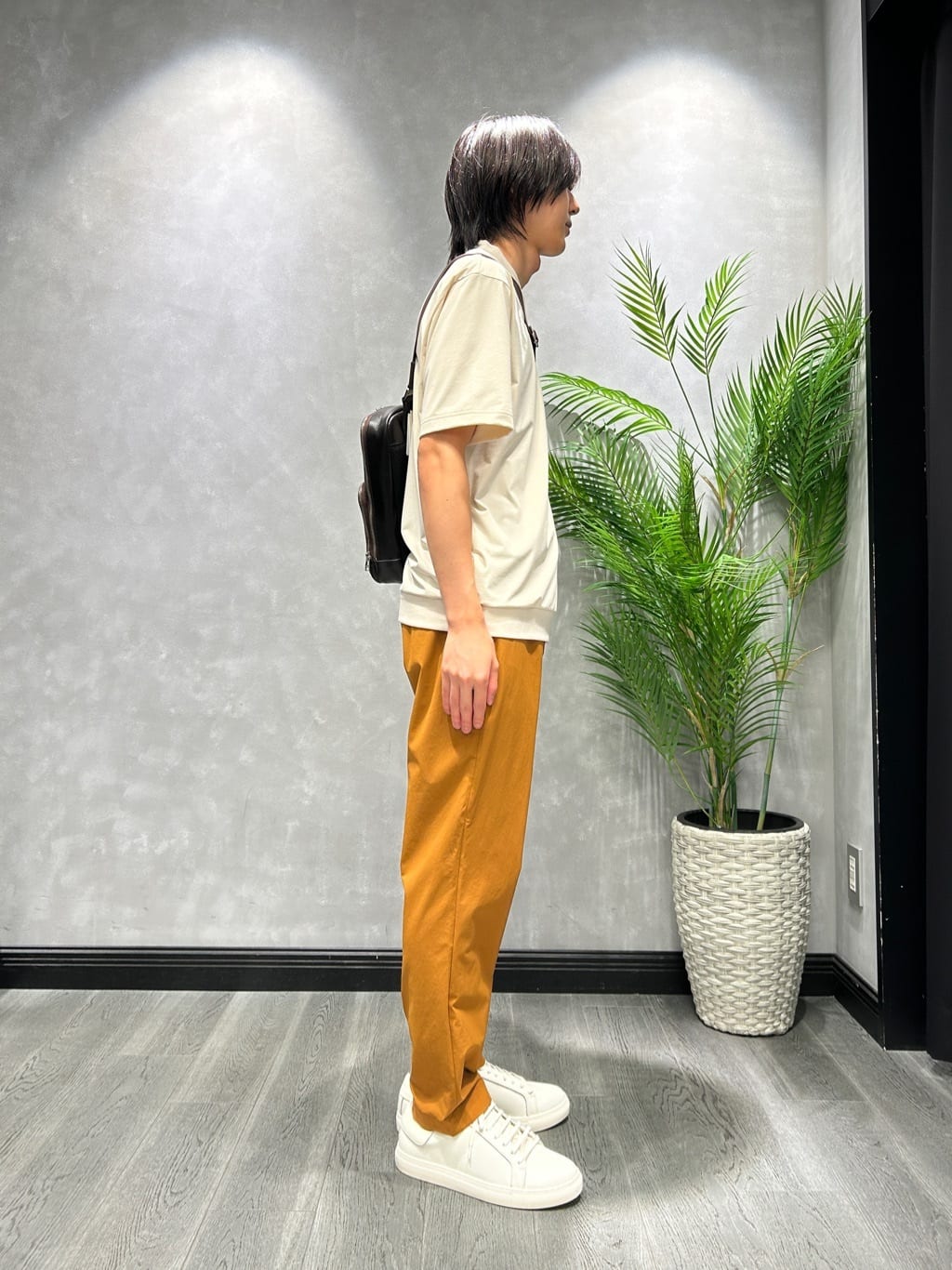 ruiさんの「TAKEO KIKUCHI｜【COOL CITY WEAR】テーラードTシャツ /接触冷感」を使ったコーディネート