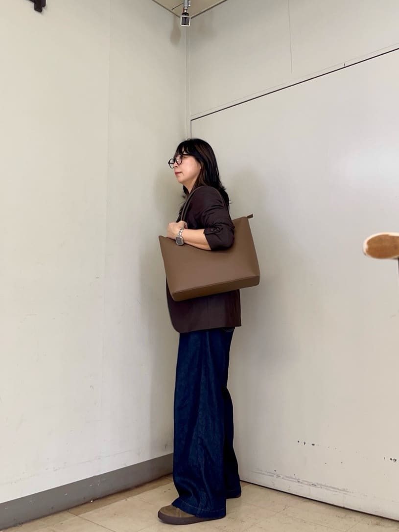 iwさんの「TAKEO KIKUCHI｜【360&deg;ストレッチ／セットアップ対応】None Of Stress ジャケット」を使ったコーディネート