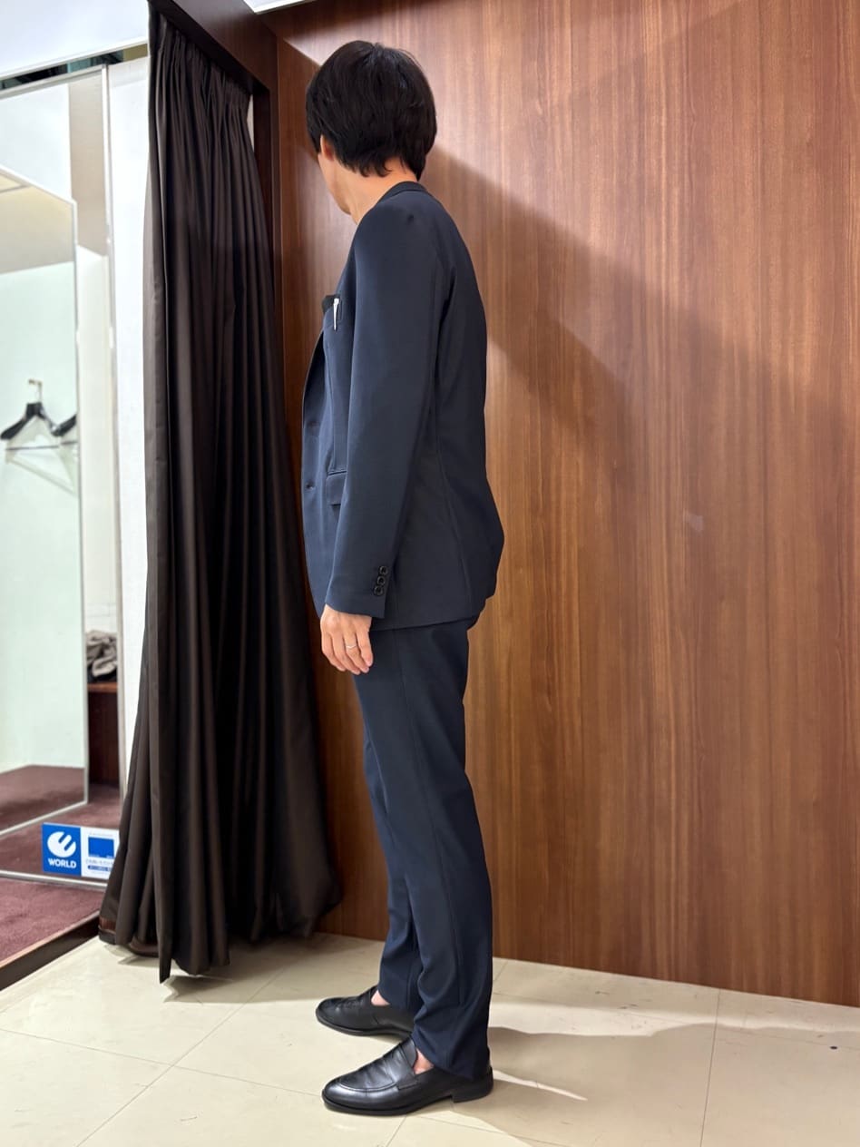 かたやまさんの「TAKEO KIKUCHI｜【360&deg;ストレッチ／セットアップ対応】None Of Stress ジャケット」を使ったコーディネート
