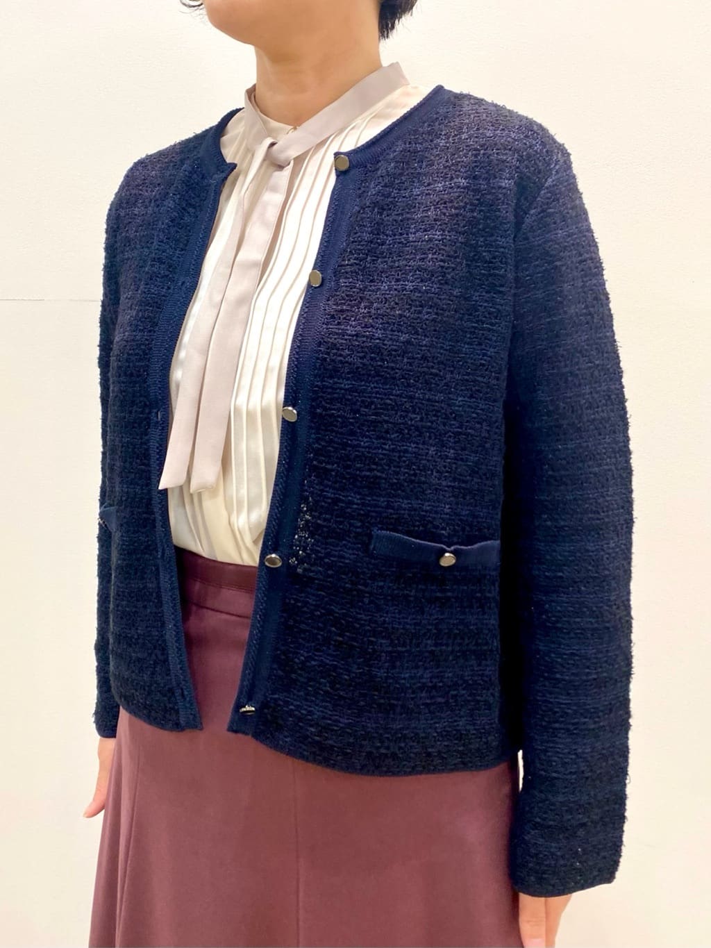 oharaさんの「Reflect｜【ライトアウター／ゆったりシルエット／気軽な羽織に◎】ドライタッチカーディガン」を使ったコーディネート