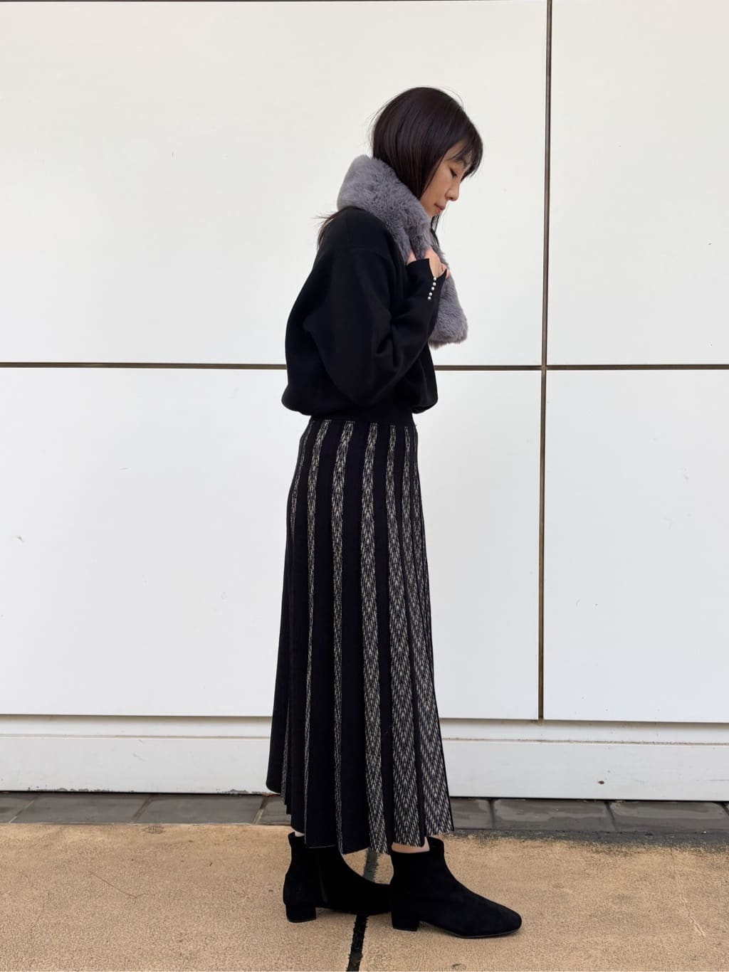 まいさんの「SHOO･LA･RUE｜ストレッチローヒール」を使ったコーディネート