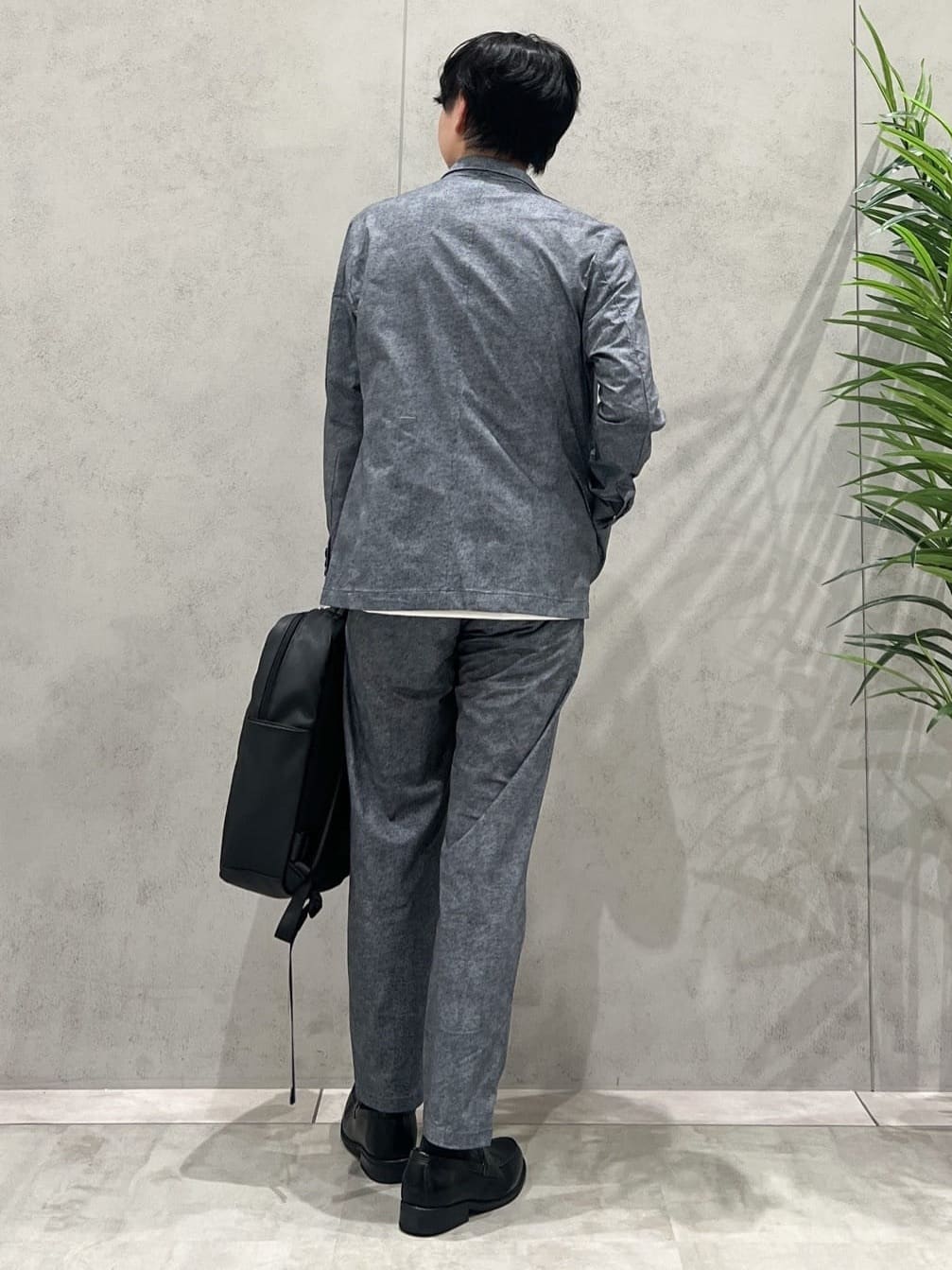 SHI-MAさんの「THE SHOP TK｜スマートムーブメッシュバーズアイジャケット【軽量/洗濯機OK/セットアップ可】」を使ったコーディネート