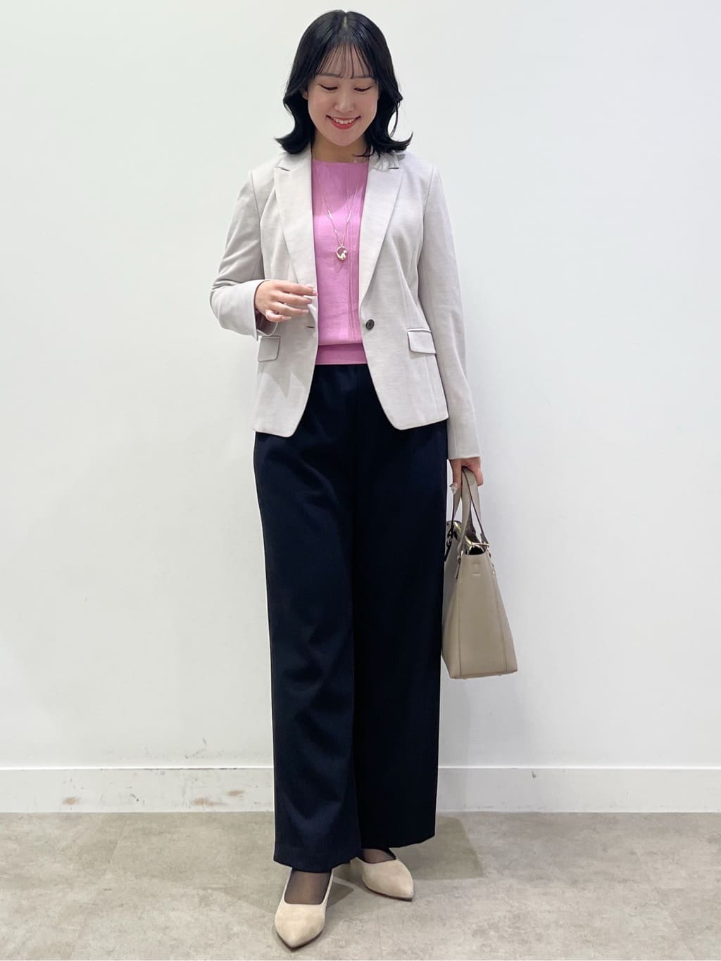 yukariさんの「Reflect｜【SS-4Lサイズ】匠ジャケット／ベーシックテーラード／WEB先行カラーあり」を使ったコーディネート