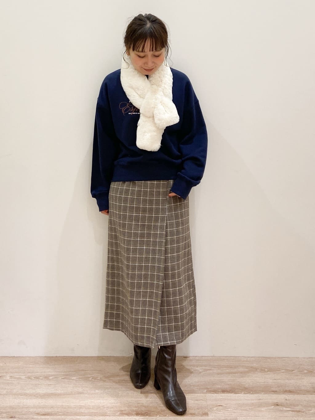 risayanさんの「OPAQUE.CLIP｜裏毛プリント刺繍ロゴ【洗濯機OK】」を使ったコーディネート