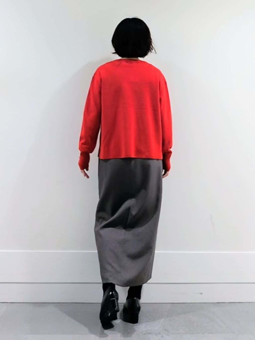 ミズタさんの「UNTITLED｜【アンサンブル可/洗える】ウールミラノリブニット」を使ったコーディネート