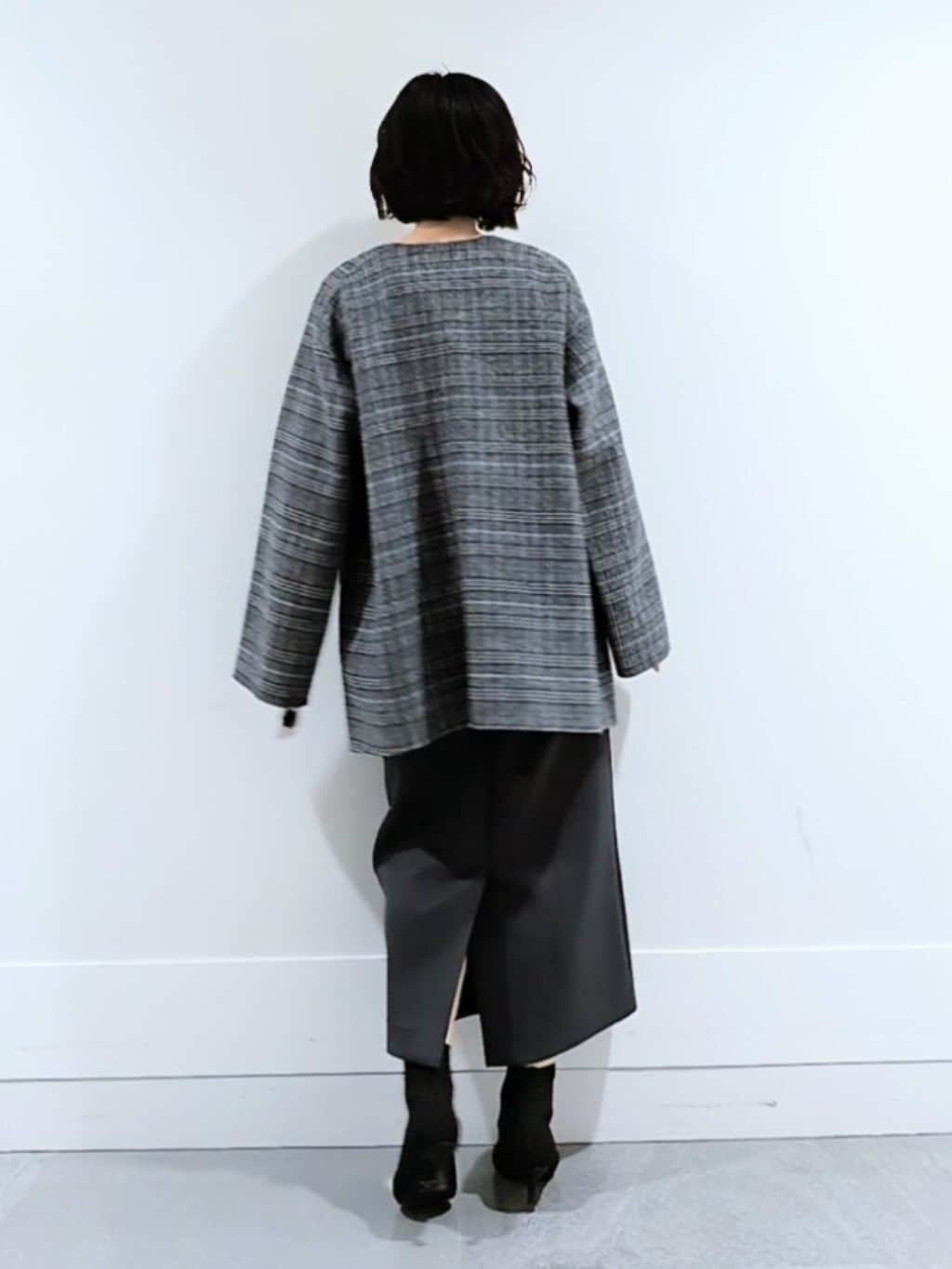 ミズタさんの「UNTITLED｜【ミディ丈/軽やか】セミラグランリバー コート」を使ったコーディネート