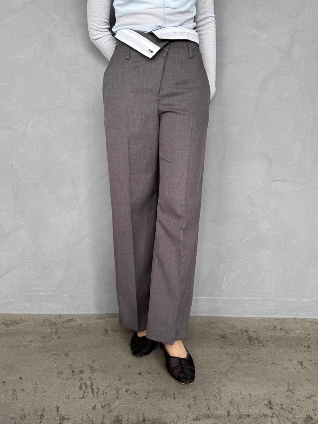 uchi__yamaさんの「CODE A｜sheer basic tee」を使ったコーディネート