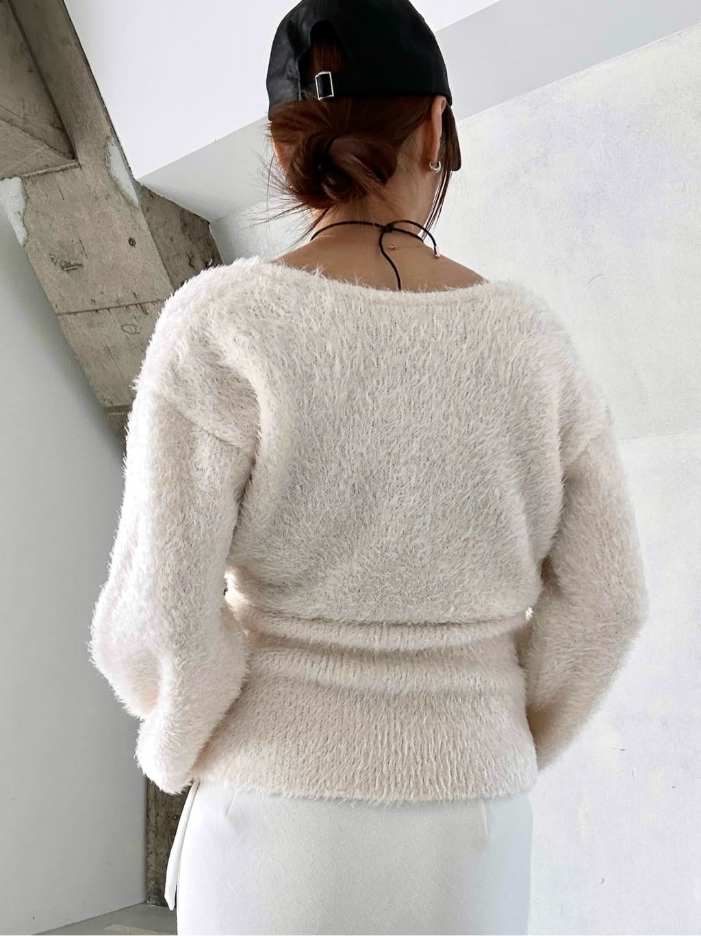 harunaさんの「CODE A｜feather pullover」を使ったコーディネート