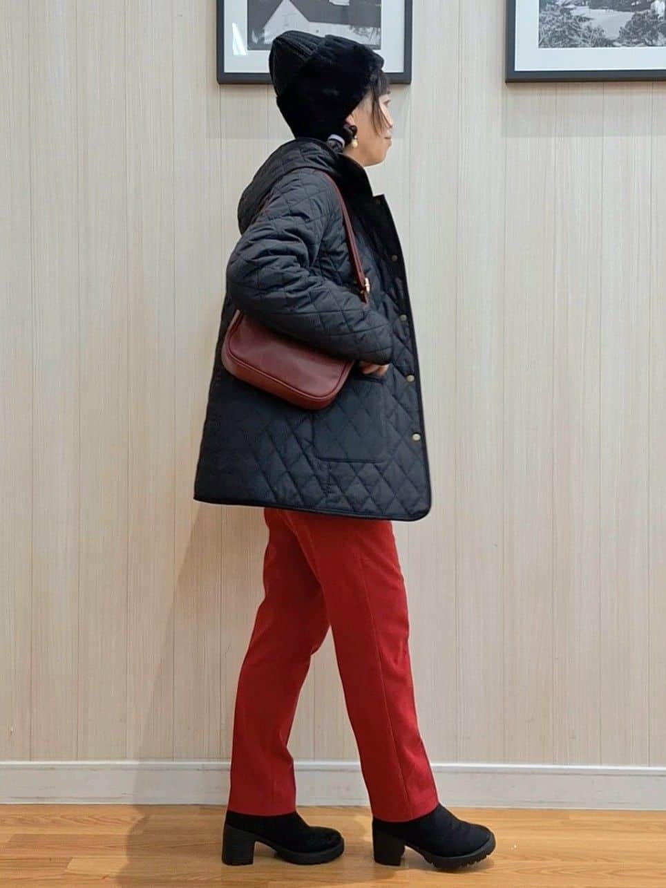 Saoさんの「SHOO･LA･RUE｜裾フリルレイヤードトップス」を使ったコーディネート