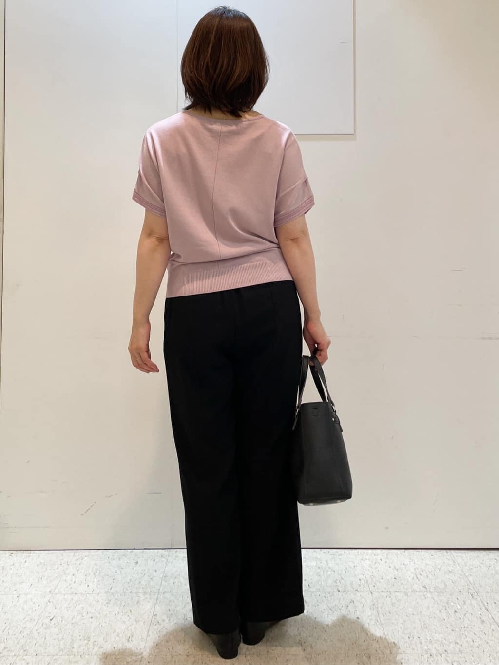 めいさんの「Reflect｜【選べる7色◎／手洗い可／二の腕カバー】半袖ニット」を使ったコーディネート