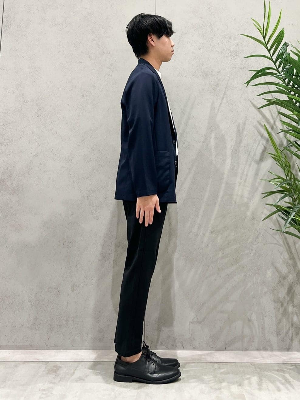 SHI-MAさんの「THE SHOP TK｜スムースファイバーリラックスジャケット 【セットアップ可／UVカット／イージーケア／洗濯機OK】」を使ったコーディネート