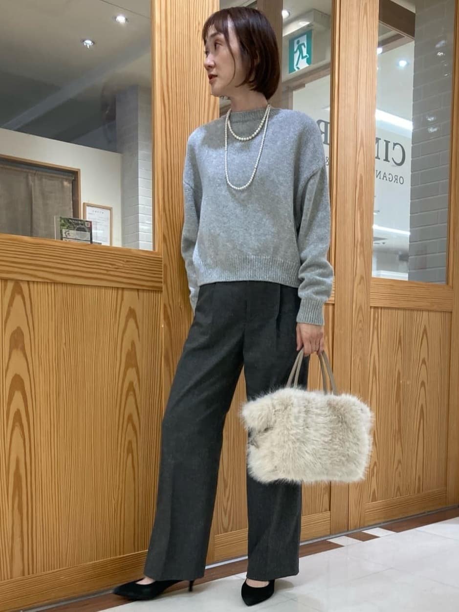 ゆうさんの「UNTITLED｜【ミディ丈/軽やか】セミラグランリバー コート」を使ったコーディネート