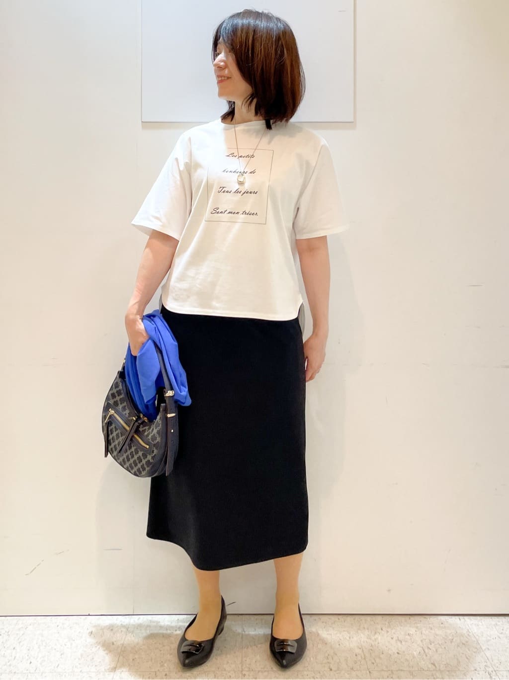 めいさんの「Reflect｜【マシンウォッシュ可】ナロースカート」を使ったコーディネート
