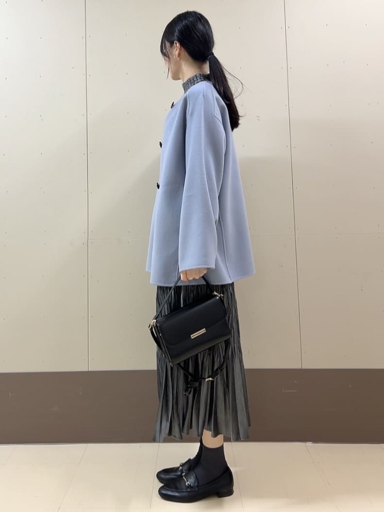 sechiさんの「UNTITLED｜【ミディ丈/軽やか】セミラグランリバー コート」を使ったコーディネート
