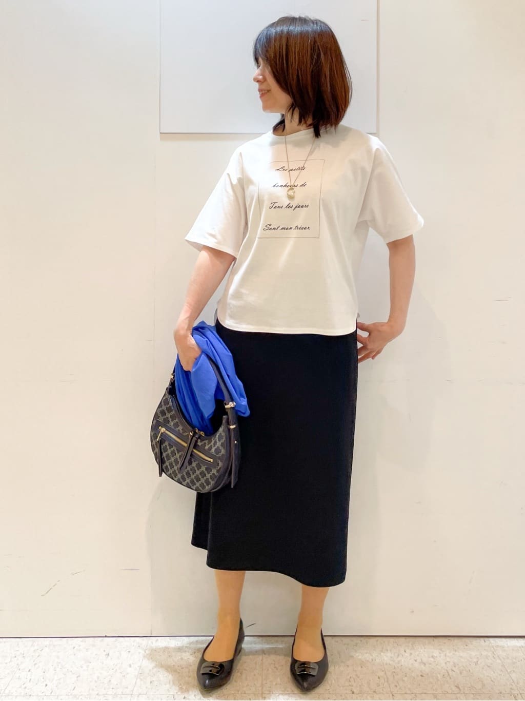 めいさんの「Reflect｜【マシンウォッシュ可】ナロースカート」を使ったコーディネート
