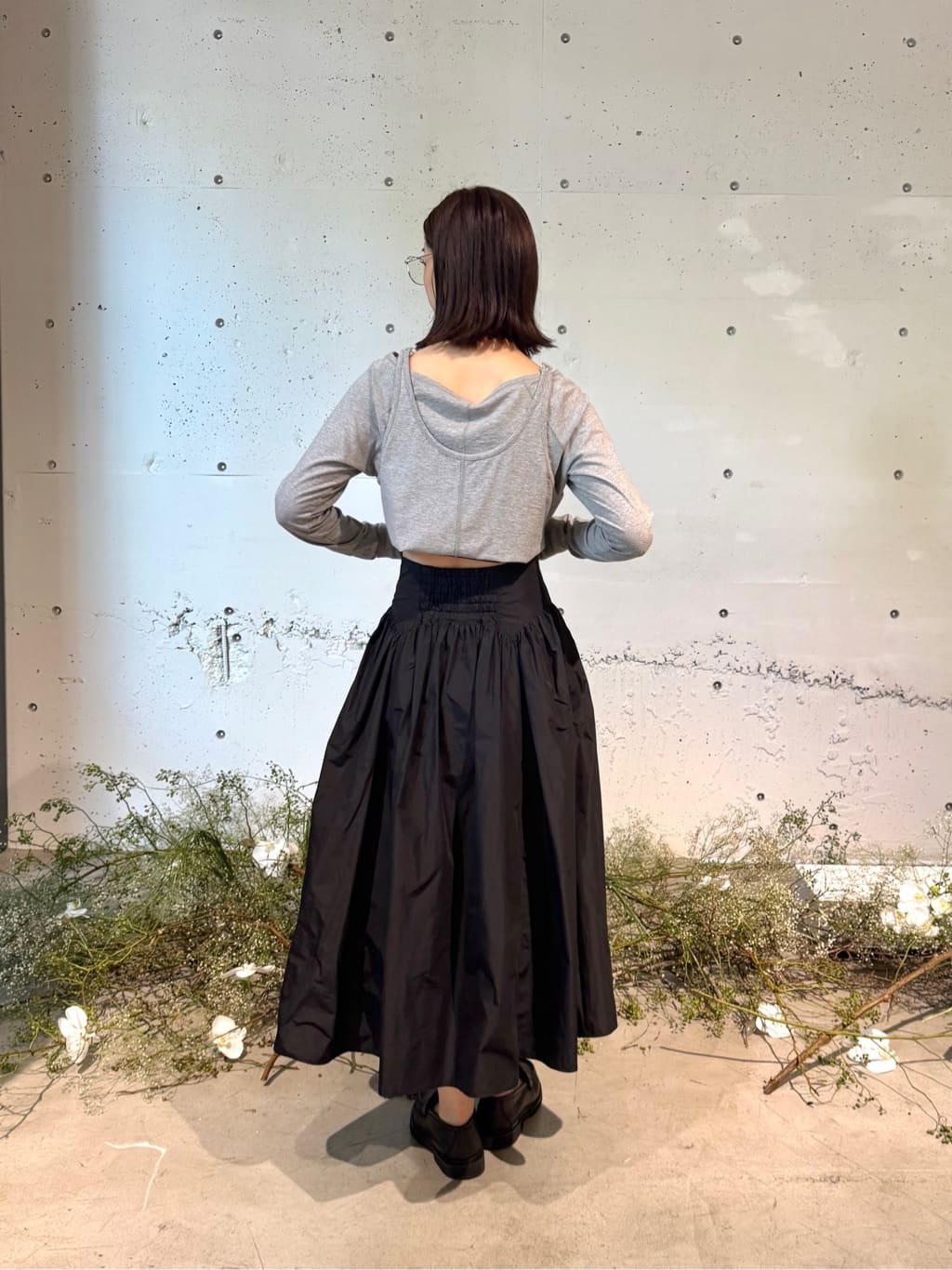 uchi__yamaさんの「CODE A｜easy flip tee」を使ったコーディネート