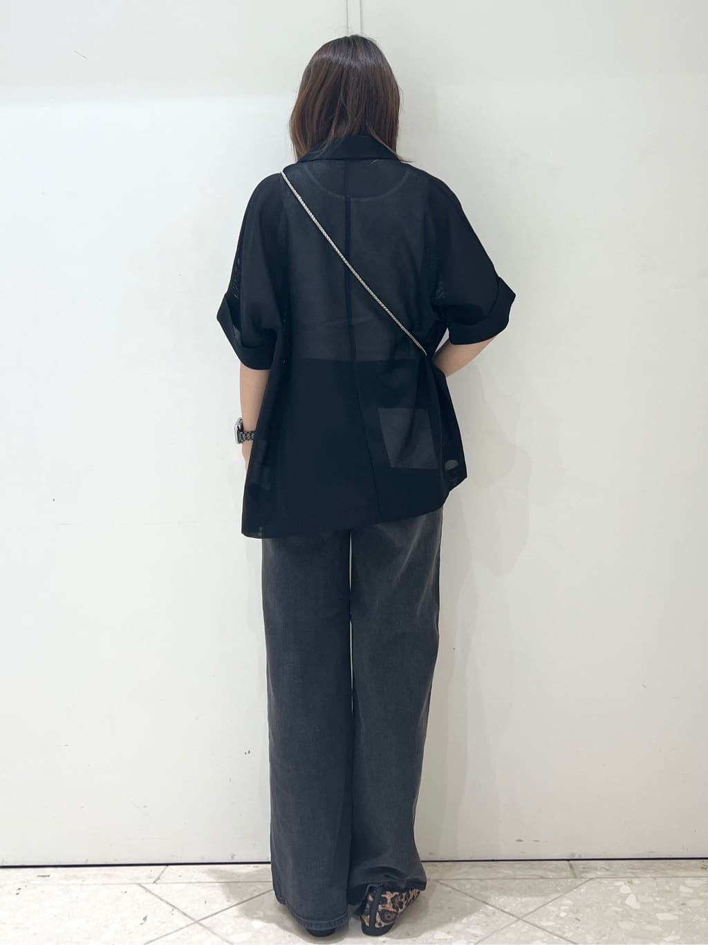 yuiさんの「OPAQUE.CLIP｜リブタンクトップ【洗濯機洗い可】」を使ったコーディネート