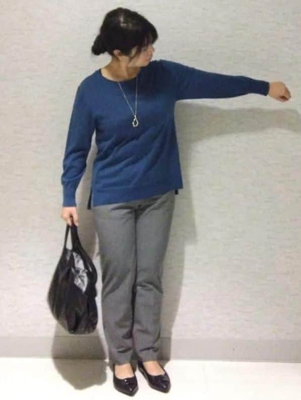 sakoさんの「Reflect｜【ちくちくしない／アンサンブル可／通勤におすすめ◎】オフボディ着流しカーディガン」を使ったコーディネート