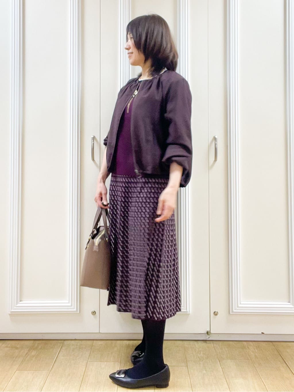めいさんの「Reflect｜【ライトアウター／ゆったり羽織れる／気軽な羽織りに◎】ライトブルゾン」を使ったコーディネート