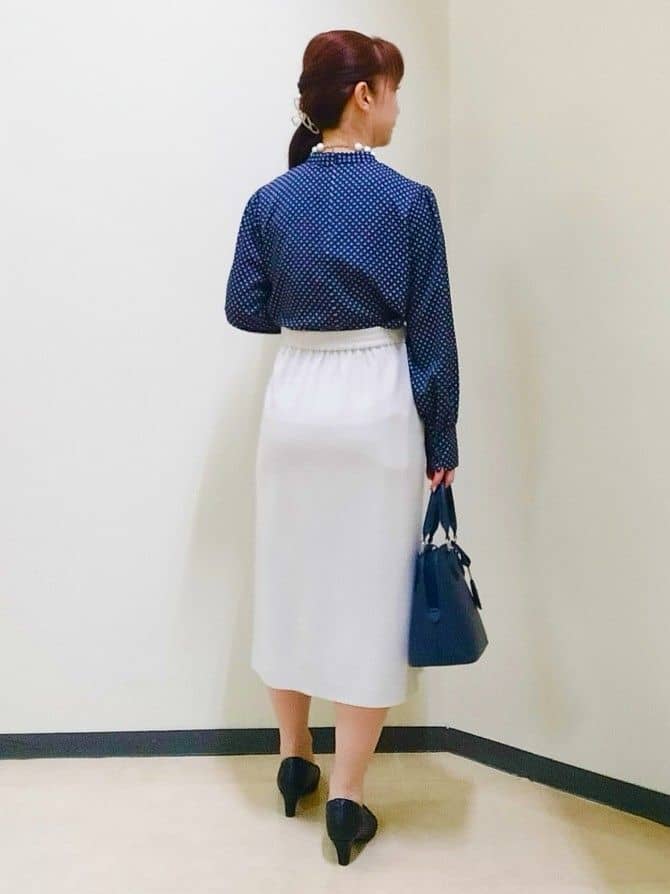 花さんの「Reflect｜【ライトアウター／通勤におすすめ◎／セットアップ可／すっきりシルエット】キレイめジャージジャケット」を使ったコーディネート