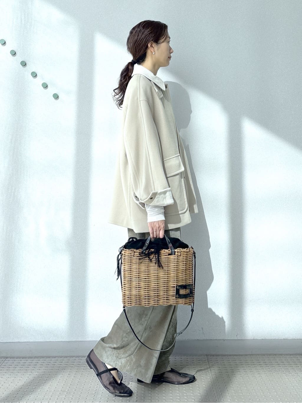 saitoさんの「DRESSTERIOR｜ウールハンティングブルゾン」を使ったコーディネート