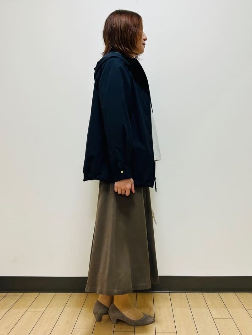 miiiさんの「Reflect｜【ライトアウター／キレイ見え／気軽な羽織に◎】スポーティライトアウター」を使ったコーディネート