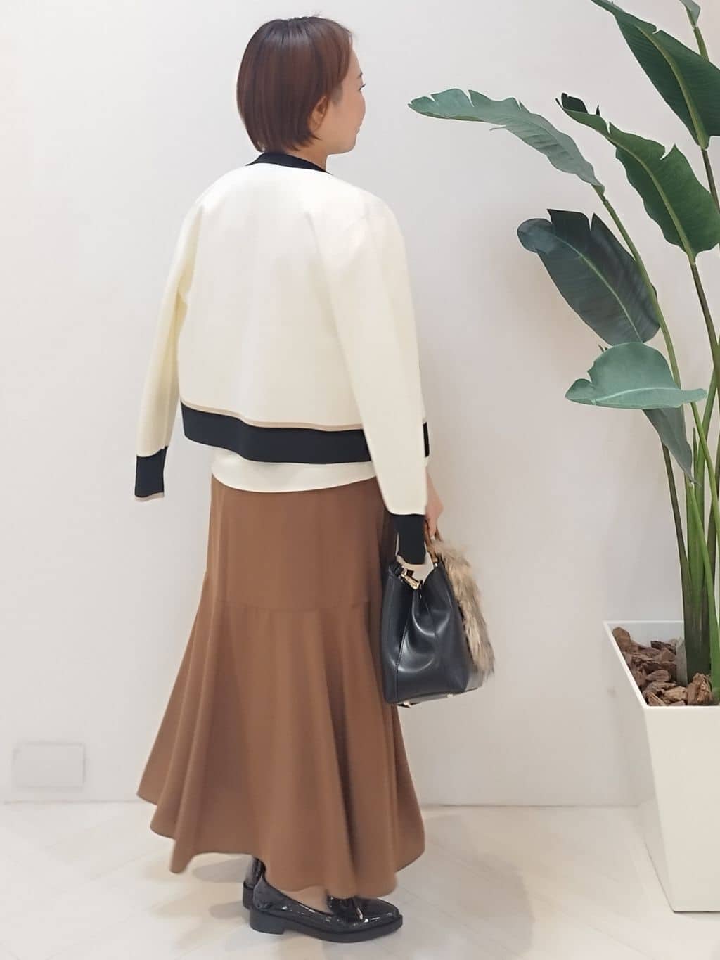 s u g iさんの「UNTITLED｜【アンサンブル可/洗える】ウールミラノリブニット」を使ったコーディネート