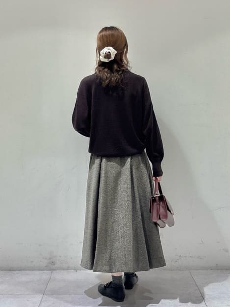 kyokaさんの「UNTITLED｜【8色展開／コンパクト丈】レーヨン混 コクーンニット」を使ったコーディネート