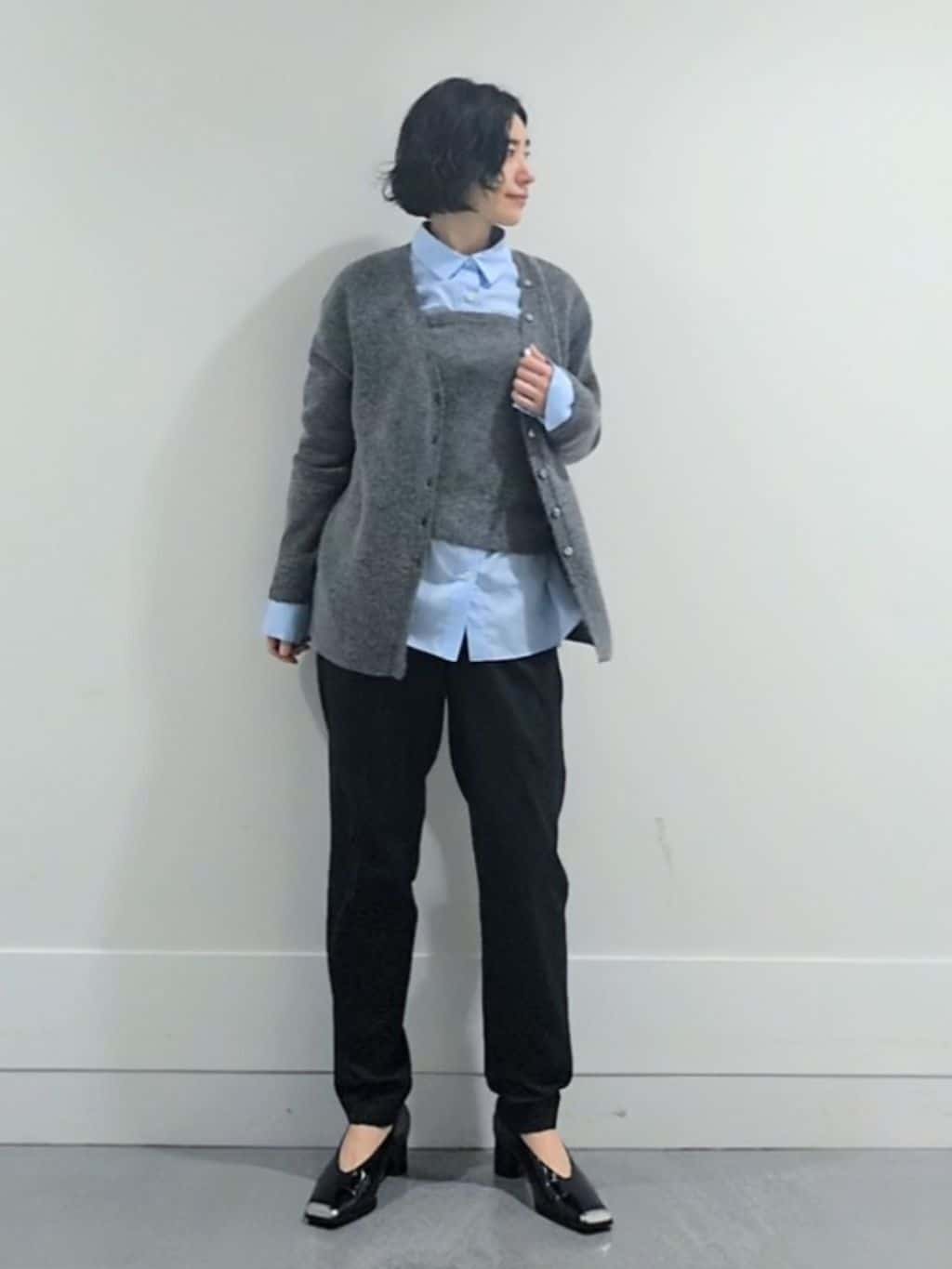 ミズタさんの「UNTITLED｜【トレンド/柔らかな素材感】ビスチェセットカーディガン」を使ったコーディネート