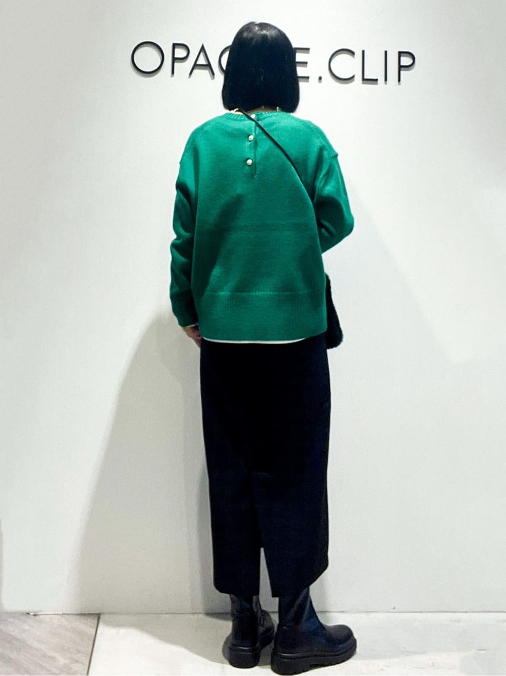 あいさんの「OPAQUE.CLIP｜裏起毛イージーナロースカート／ネオサーモ【蓄熱素材／洗濯機洗い可」を使ったコーディネート