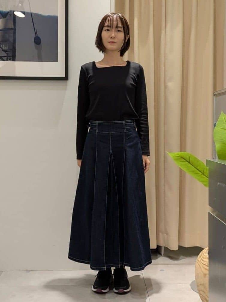 なめさんの「THE SHOP TK｜【ふわふわあったか】フェザーカーディガン」を使ったコーディネート