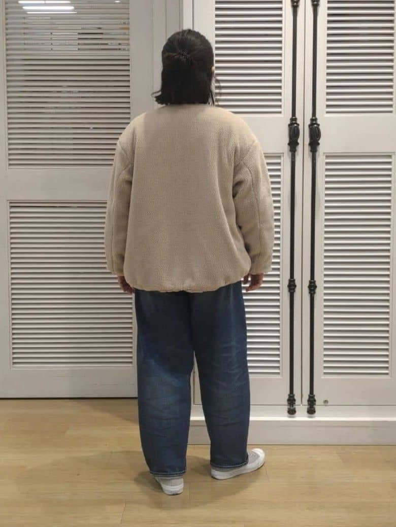 kaiさんの「Dessin｜【2WAY】リバーシブルタフタボアアウター」を使ったコーディネート