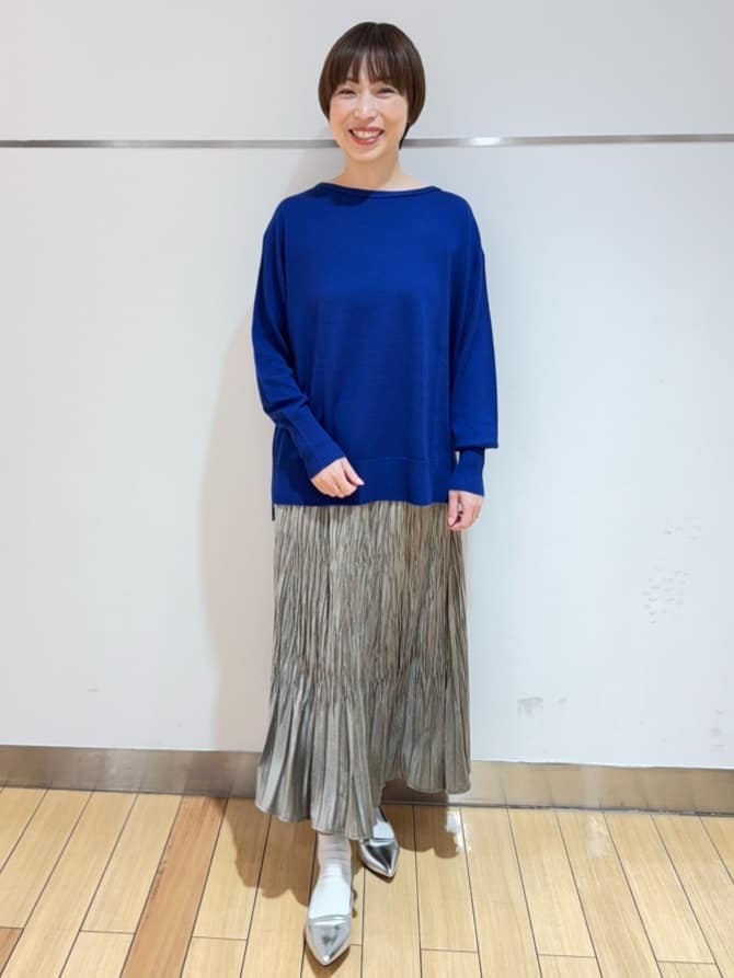 あやさんの「UNTITLED｜【洗える】モックネックミラノリブニット」を使ったコーディネート