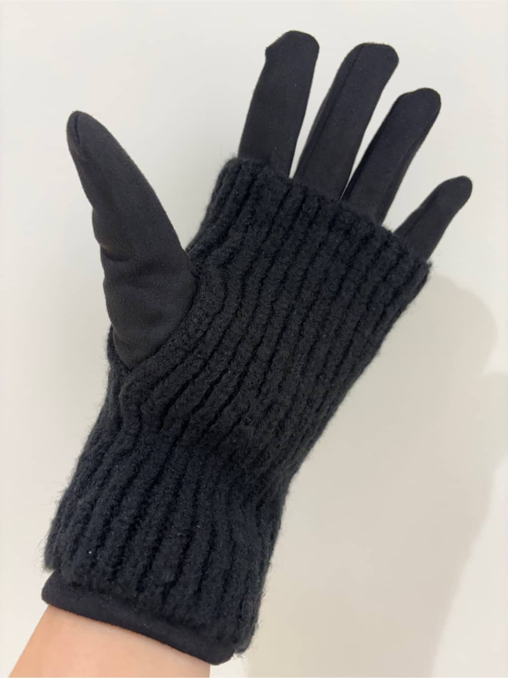 まきさんの「grove｜3WAYラメニットグローブ」を使ったコーディネート