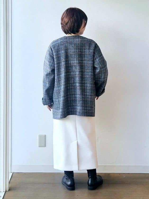 やじまさんの「UNTITLED｜【ミディ丈/軽やか】セミラグランリバー コート」を使ったコーディネート
